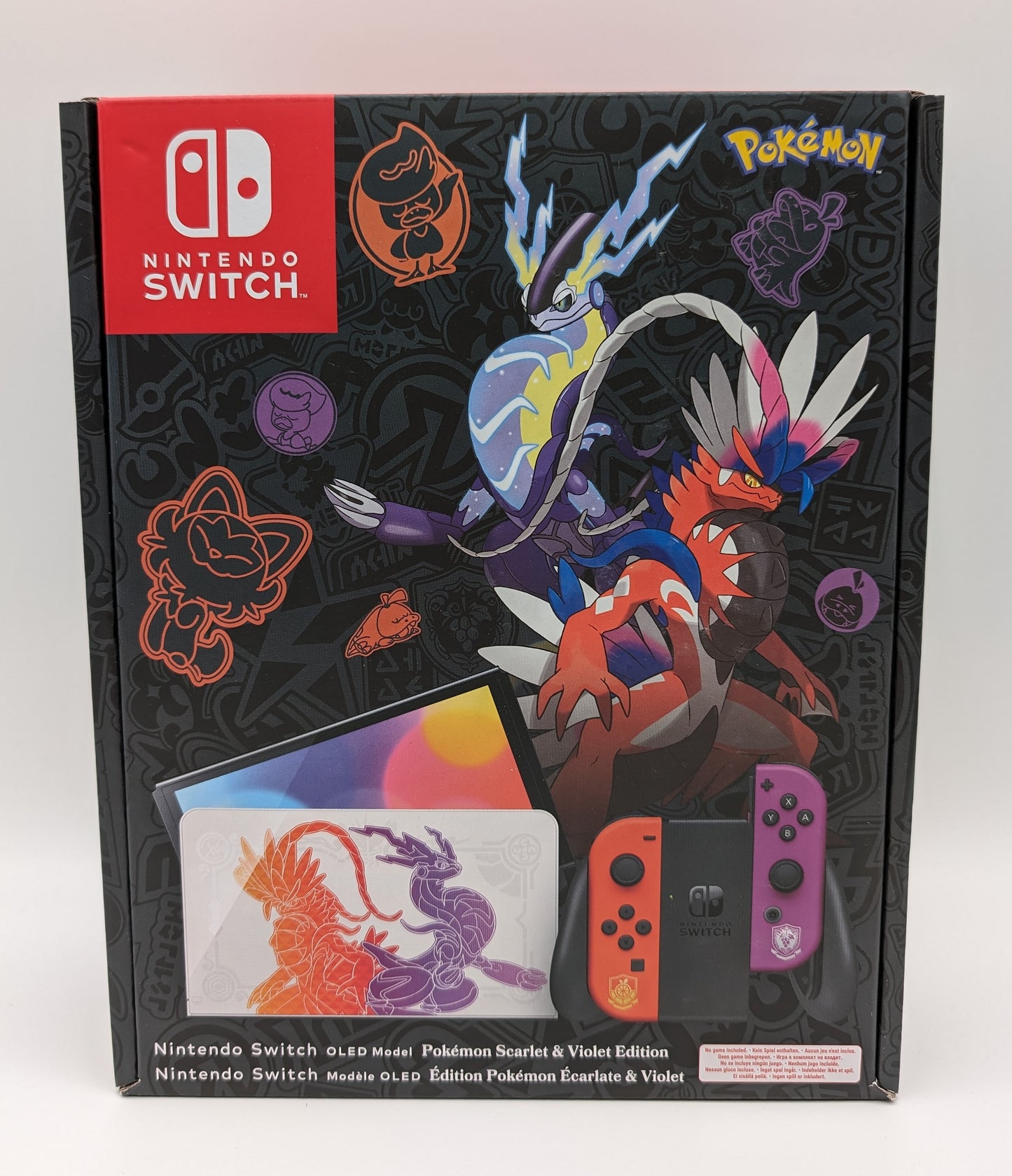 Nintendo Switch OLED HEG-001 Pokémon Karmesin & Purpur Edition NEU