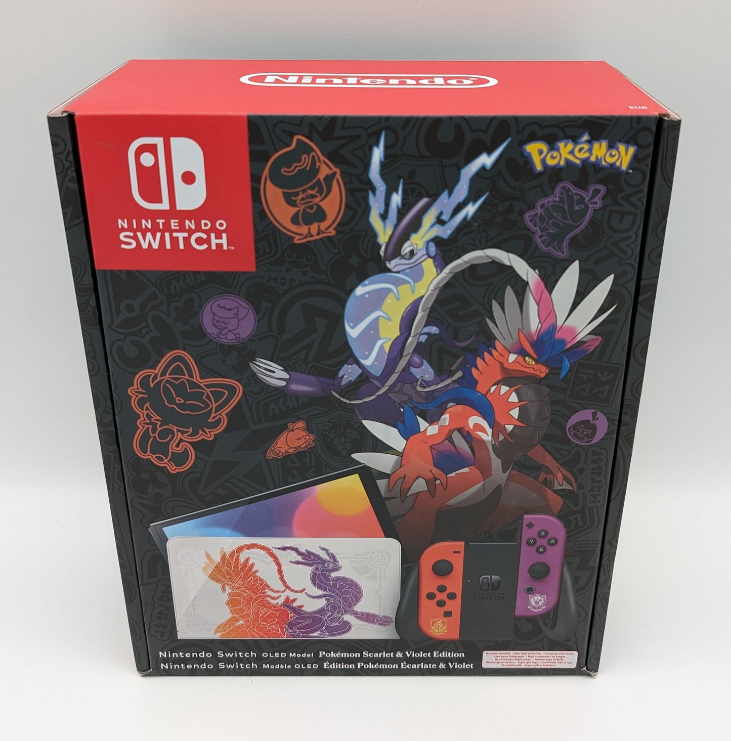 Nintendo Switch OLED HEG-001 Pokémon Karmesin & Purpur Edition NEU
