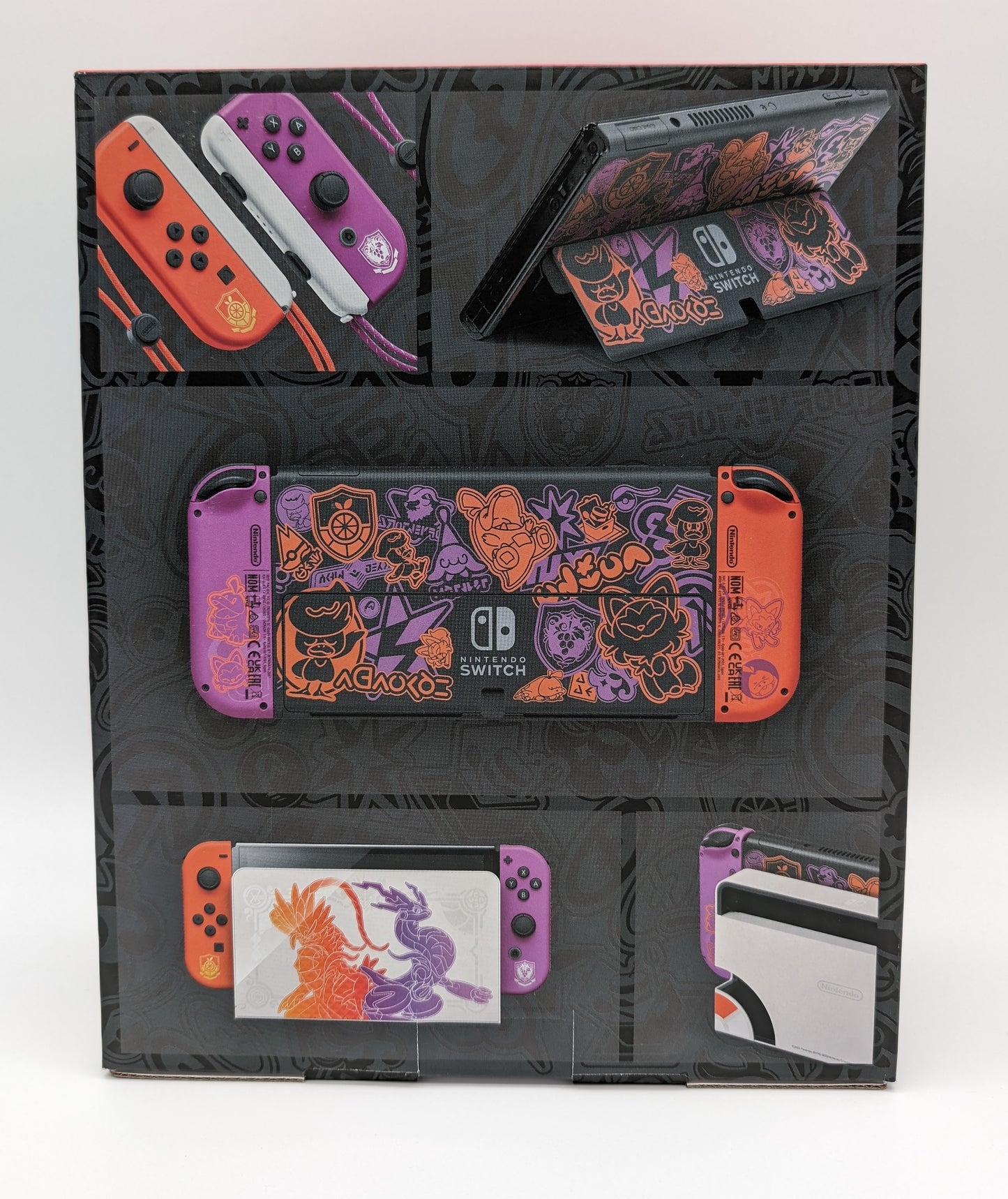 Nintendo Switch OLED HEG-001 Pokémon Karmesin & Purpur Edition NEU
