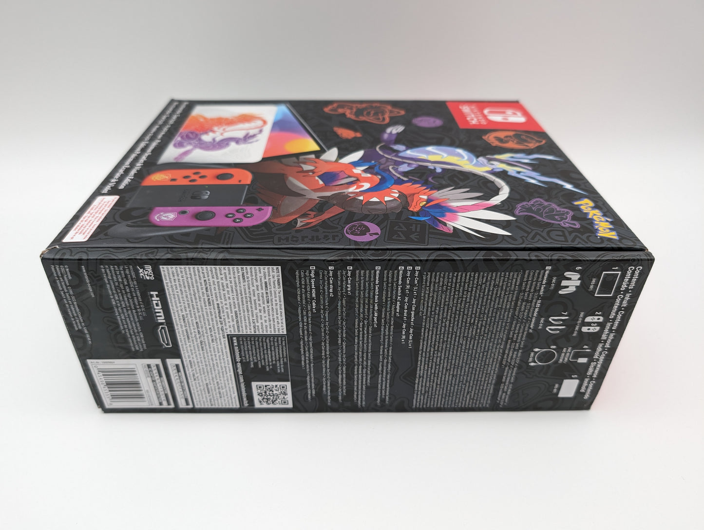 Nintendo Switch OLED HEG-001 Pokémon Karmesin & Purpur Edition NEU
