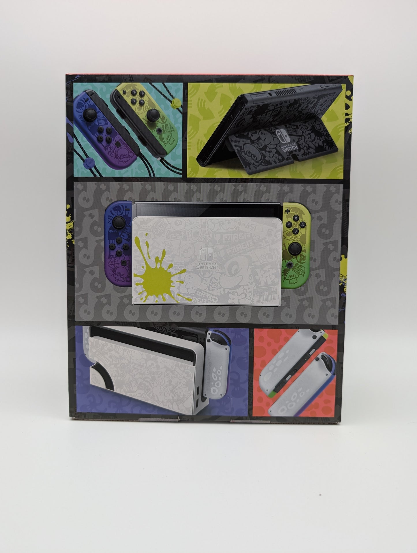 Nintendo Switch OLED - Splatoon 3 Edition schwarz/blau/gelb NEU