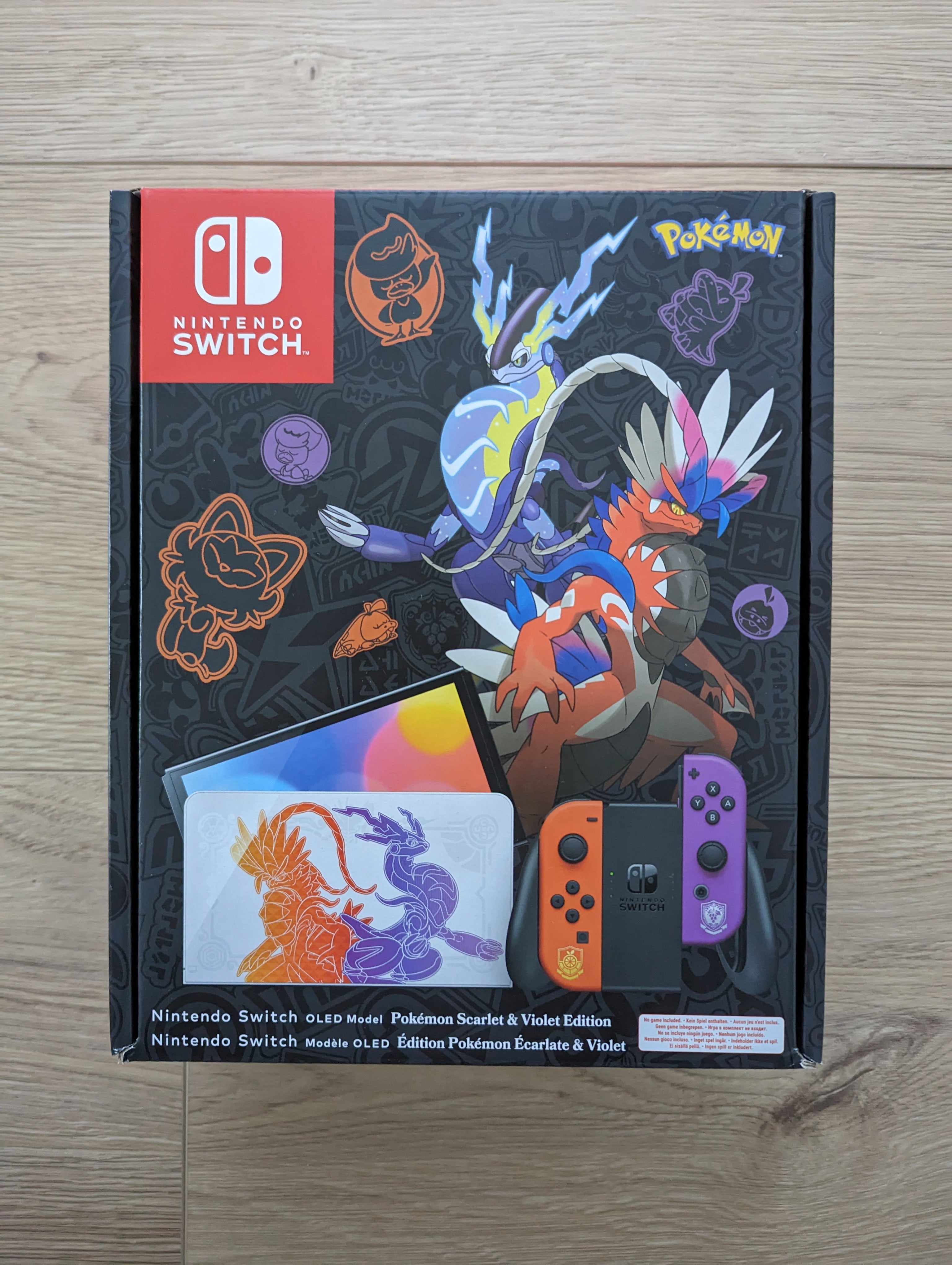 Nintendo Switch Oled Karmesin Und Purpur Nintendo Switch OLED HEG-001 Pokémon Karmesin & Purpur Edition NEU