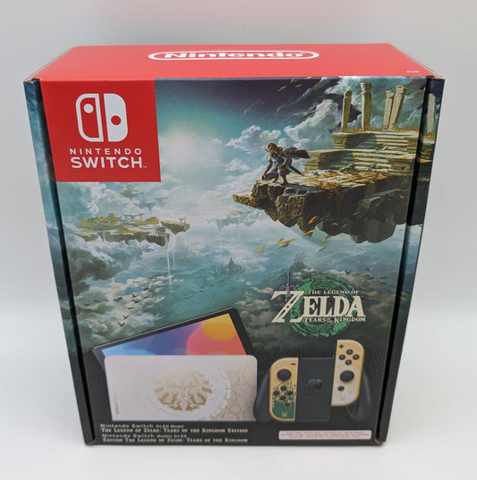 Nintendo Switch OLED The Legend of Zelda Tears of the Kingdom Konsole Ne