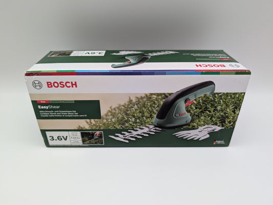 Bosch EasyShear Akku-Strauchschere - 3,6V, 1.5 Ah Akku (0600833303) NEU